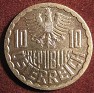 Austrian Schilling - 10 Groschen - Austria - 1991 - Aluminio - KM# 2878 - 20 mm - Obv: Small Imperial Eagle with Austrian shield on breast, at top between numbers, scalloped rim, stylized inscription below. Rev: Large value above date, scalloped rim. - 0